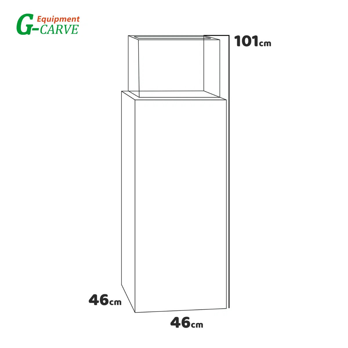 G-Carve Bio Ethanol Fire Pit Tabletop Fireplace Glass Burner Heater 2.5L