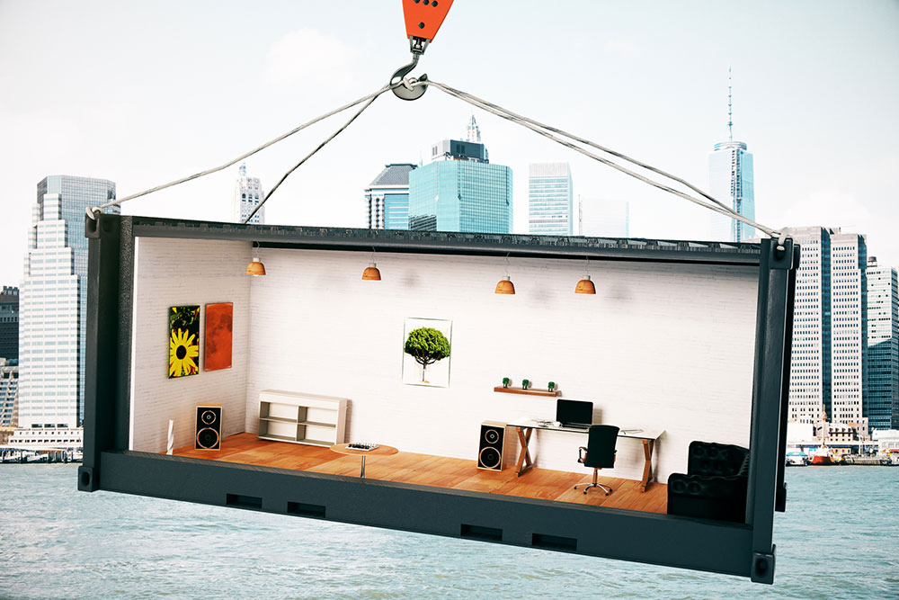 Modern Hotel Customizable Container with Steel Structure