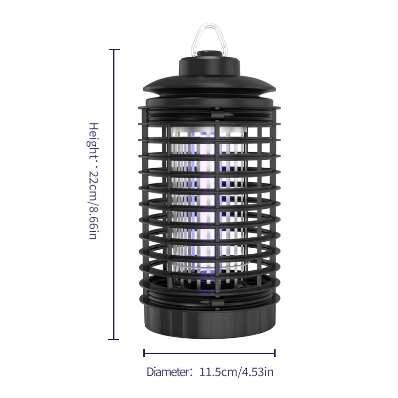 Electrical Pesticidal Utensil LED Light Mosquito Killer Lamp Mosquito Repeller