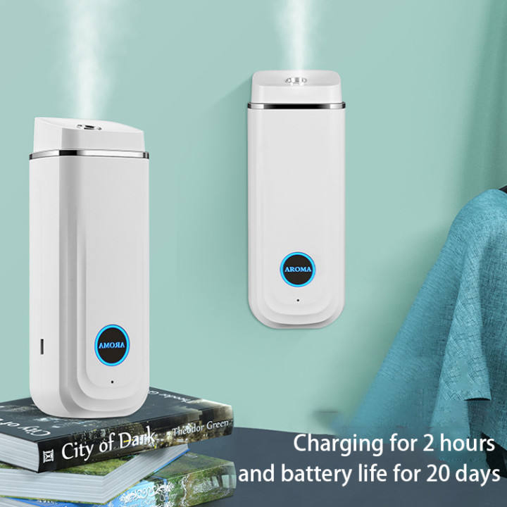 Mini Portable Car Wireless Waterless Aromatherapy Nebulizer Machine Essential Oil Aroma Diffuser