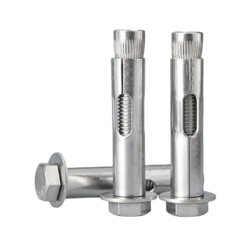 Zinc Plated Anker Hexagon Floor Expansion Anchor Bolt Sleeve Anchor