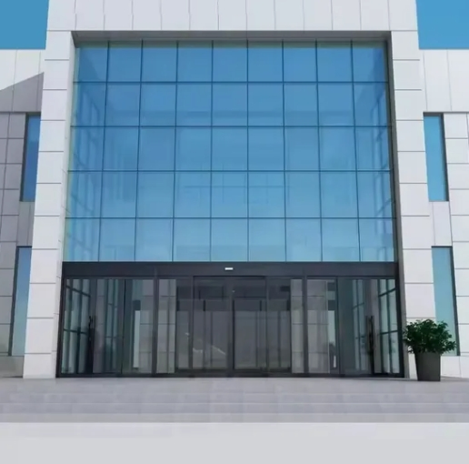 Unitized Aluminum Glass Curtain Wall Facade