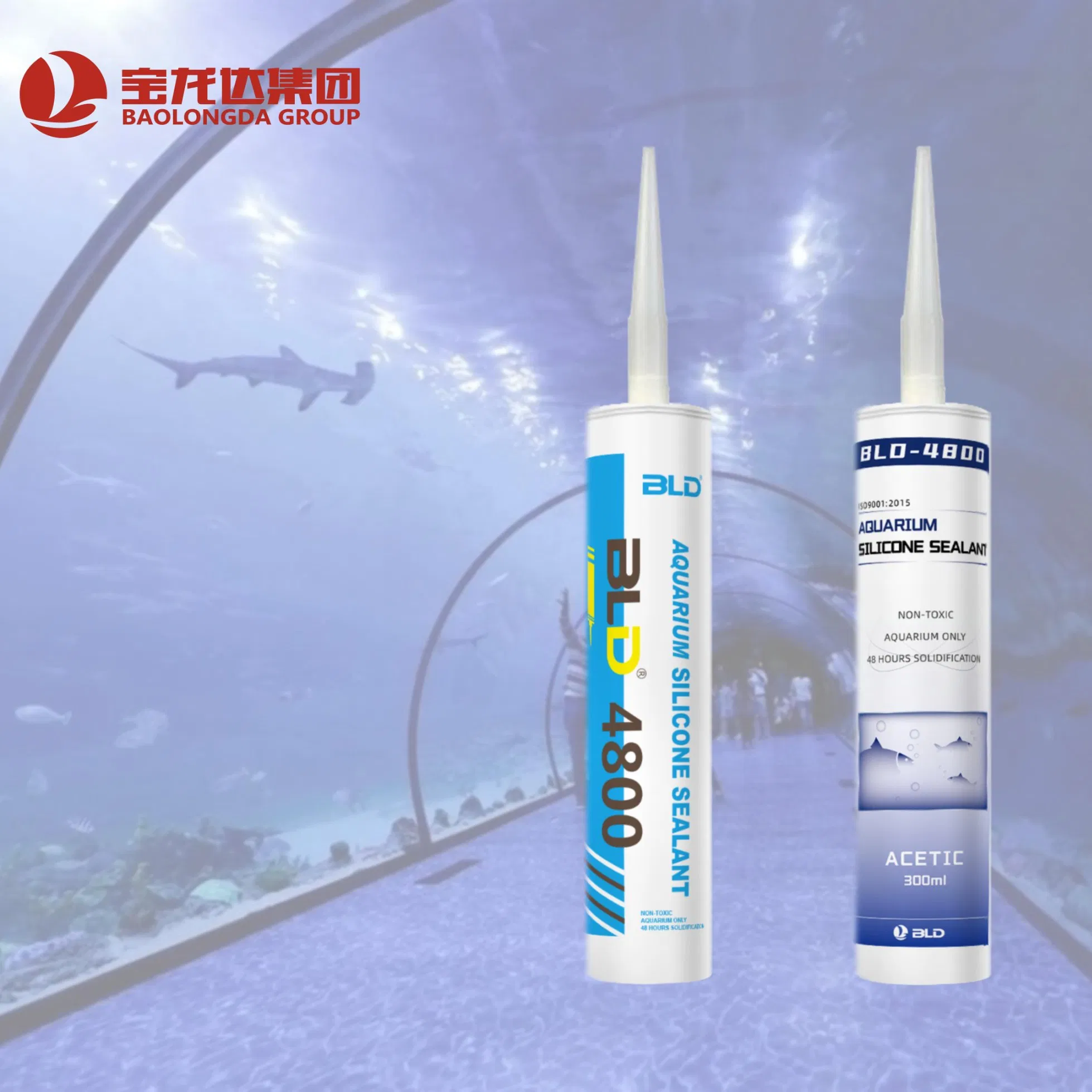 Fish Glass Aquarium Industrial Fireproof Glue Acid Silicone Sealant