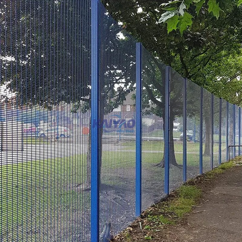 Low Maintenance 358 Anti-Climb Fence for Warehouse & Storage Facility