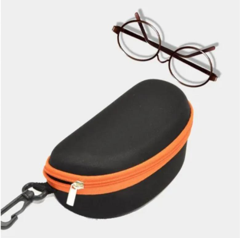 Custom Logo Portable Waterproof EVA Eyeglasses Glasses Sunglasses Case