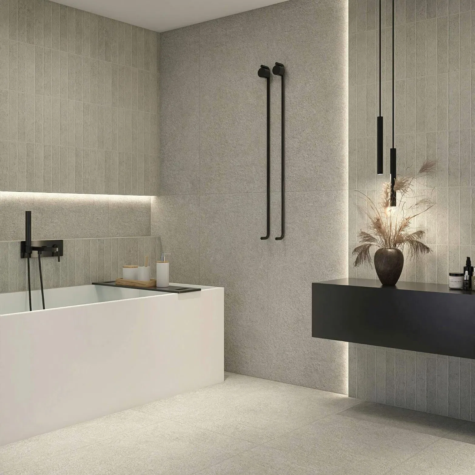 Jh12354&Jh12354gz Monet Granule Lime Stone Porcelain Rustic Tile Use in Floor Wall for Bathroom&House&Living Room