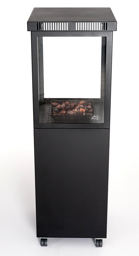 LPG Butane Propane Outdoor Fireplace with Real Flame