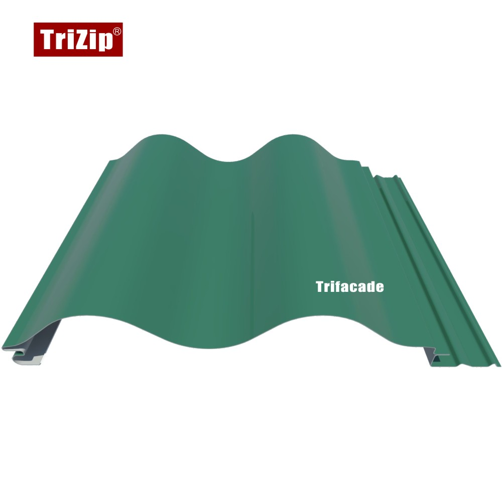 Trifacade Steel Hidden-Fixing Corrugated Wall Panel Trifacade58-310