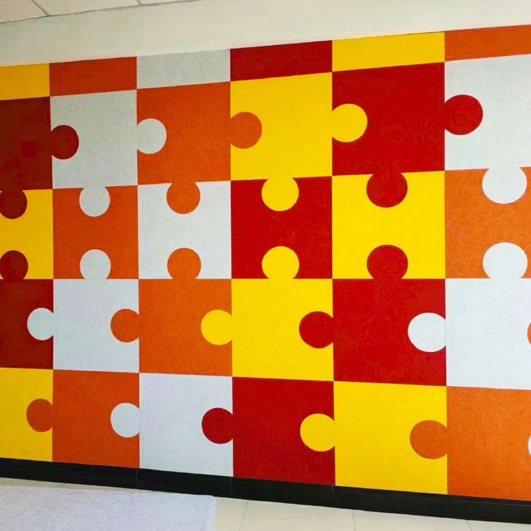 Eco-Friendly Decorative Polyester Fiber Acoustic Board Felt Sound Absorbing Panel