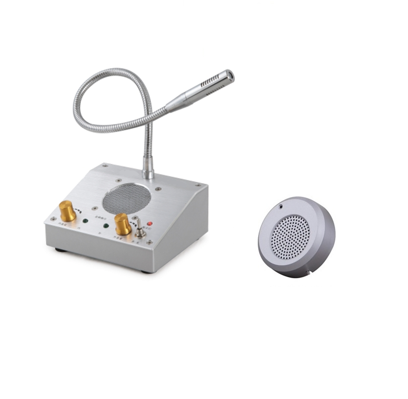 Jt-168two-Way Window Intercom, Counter Intercom for Bank, Hospital, Station, etc. Charging Window