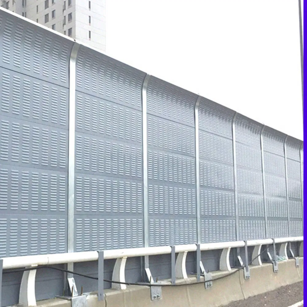 Custom Galvanized Microporou Panels Residents Noise Reduction Soundproof Fence
