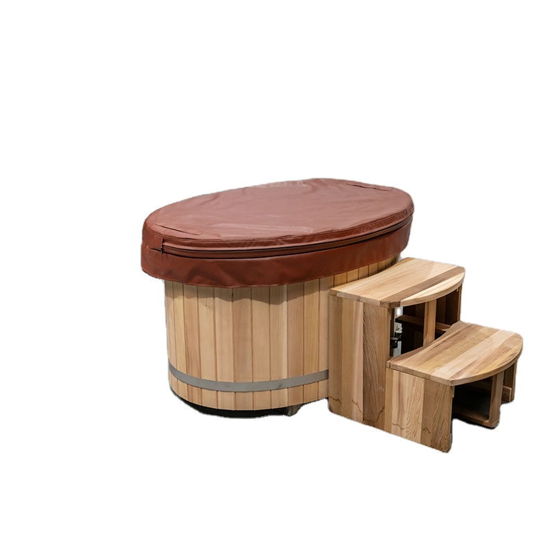 Термодеревянная ванна для ледяных ванн SPA 2024