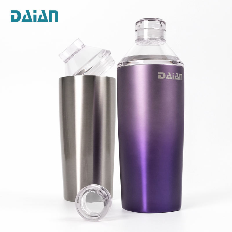 Шейкер для коктейлей 20oz, нержавеющая сталь, утепленный