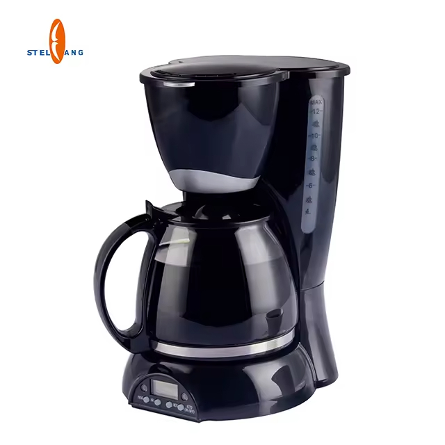 Large 12 Cup Electric Glass Coffee Makers 10 Cups Drip Coffee Maker with Kettle