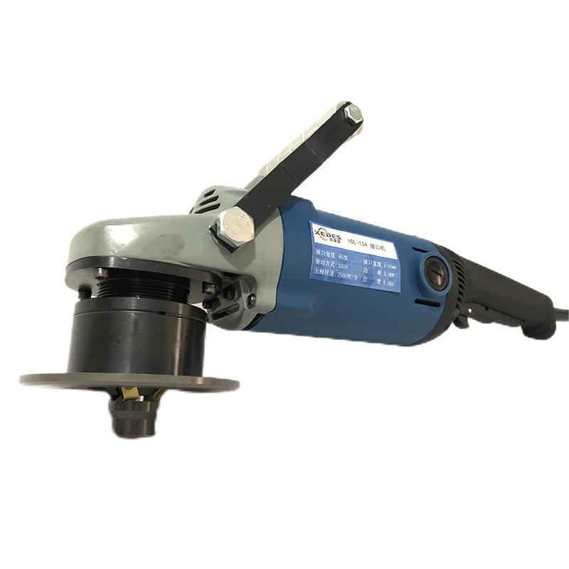 Handheld High-Power Multi-Functional Beveling Machine Capable of Processing Arc and Straight Steel Plates