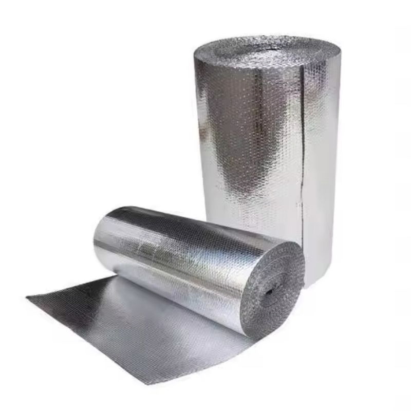 Modern Hydrophobic Bubble Foil Insulation Sheet Square Beads Water Repellent Roofing for Warehouses in Rainy Regions