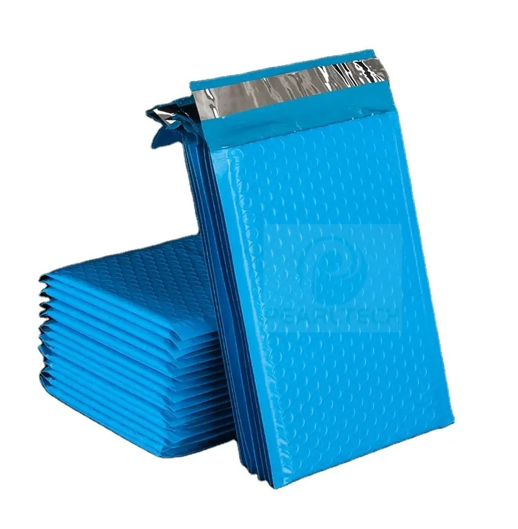 Blue Aluminum-Film VMPET Laminate Bubble to Manufacture Goods Envelope