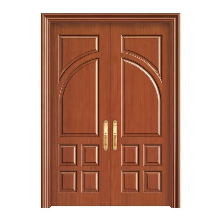 Villa House Main Entrance Gate Door WPC Carving Groove Painting Doors