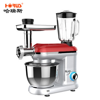 Kitchen Use Food Mixer Baking Machine with Juicer and Meat Grinder
