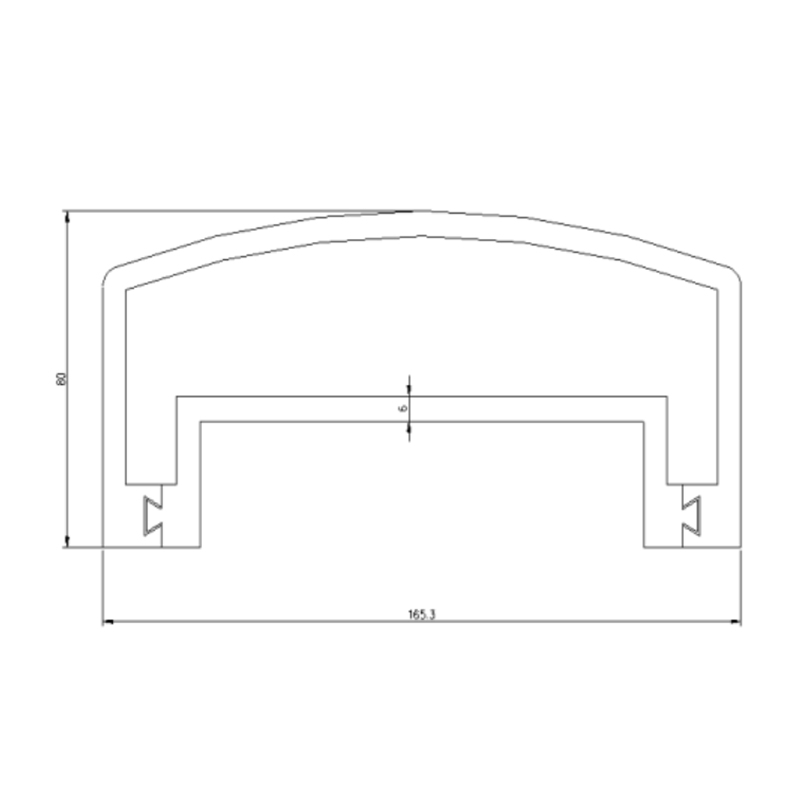 Manufacturers Supply Handrail Pipe Wholesale Industrial Stairs Brass Profile Accessories Extrusion