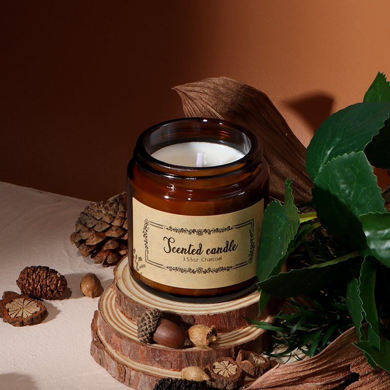 Private Label Handmade Natural Soy Wax Long Burn Time Decorative Jar Scented Candle