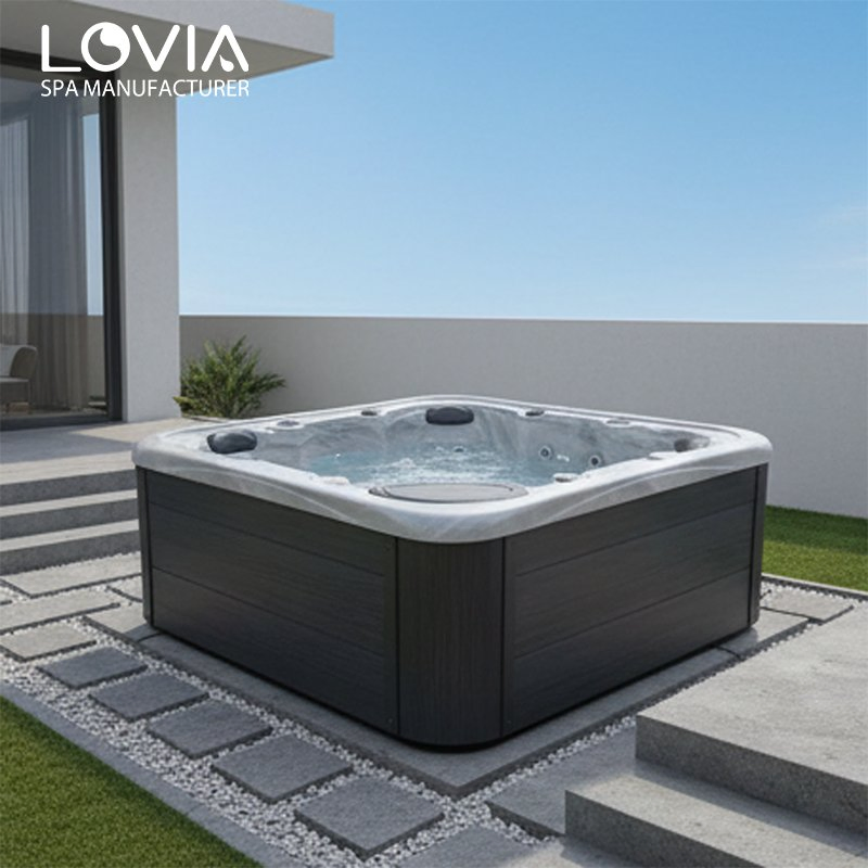 Уличный джакузи Balboa/Gecko на 5 человек с гидромассажем