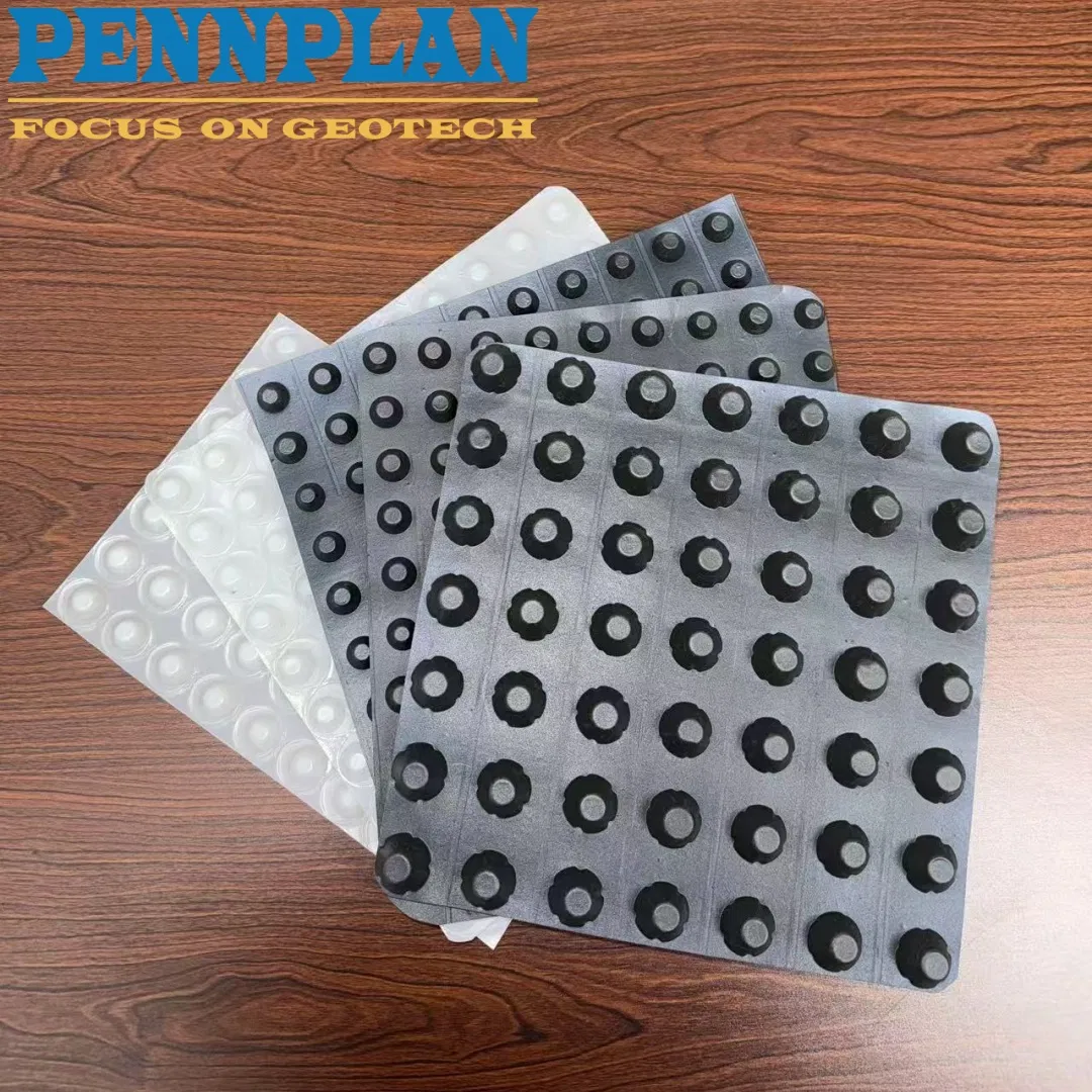Construction Material HDPE Type Plastic Drainage Board for Garage Roof Greening