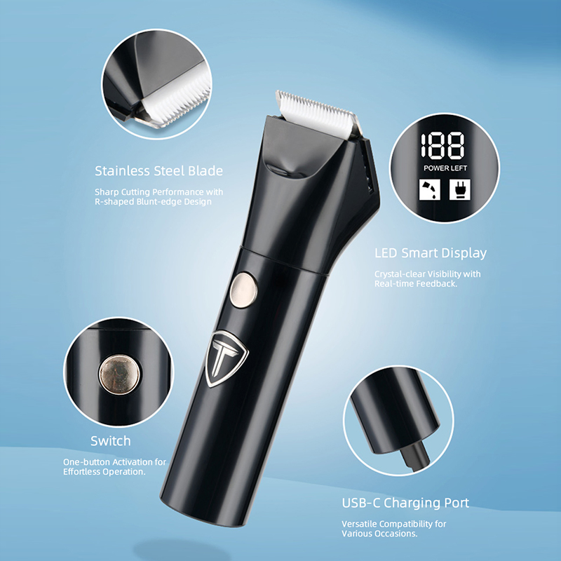 USB Rechargeable 5 In1 Electric Shaver Kit with Trimmer