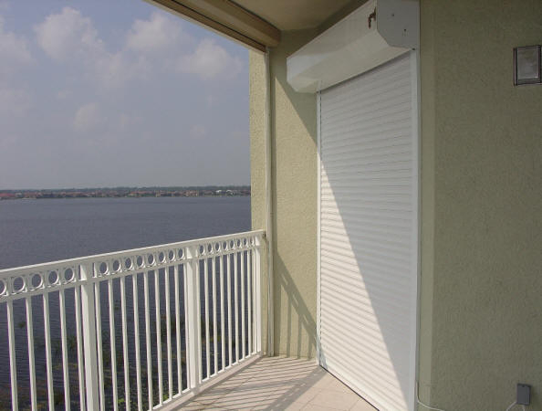 Motorized Hurricane Roller Shutter Aluminum Storm Window