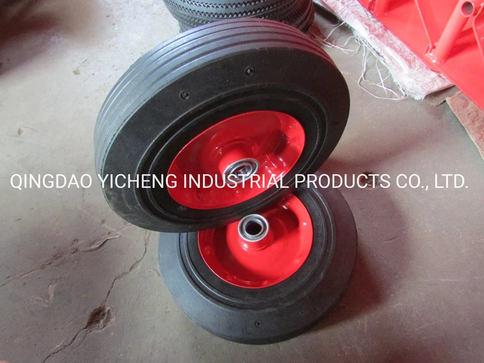 Heavy Duty Deep Pattern Pneumatic Wheel and PU Foam Wheel 10X3.50-4