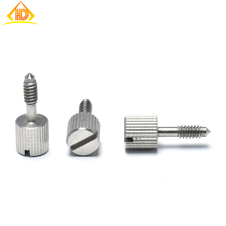Винт стопорный M4 с накатанной головкой из нержавеющей стали 304