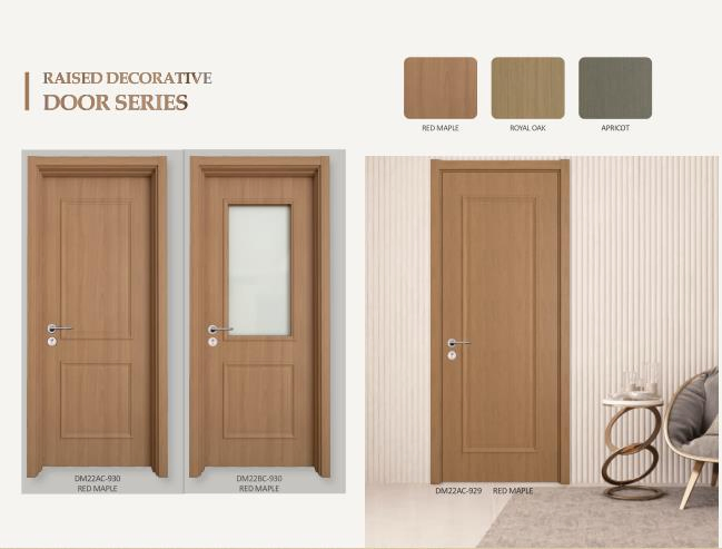 Glass Bathroom Door Kitchen Door Interior Glass Paint-Free Door