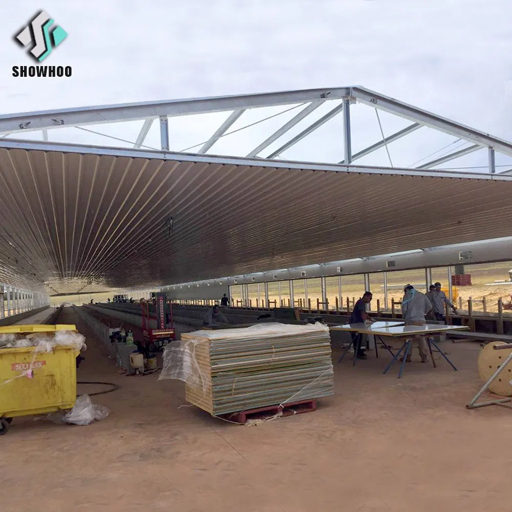 Architectural Design Poultry Farm Chicken Coop Shed for Chicken House