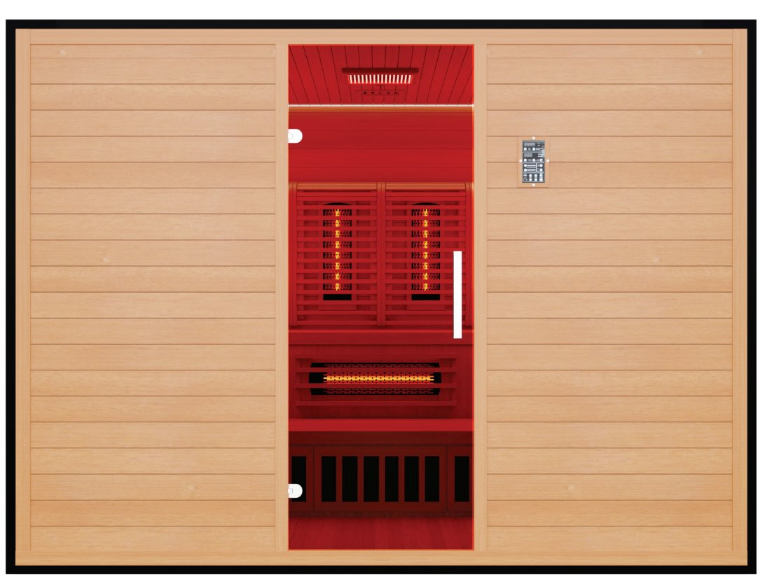 Инфракрасная сауна премиум-класса на 12 человек