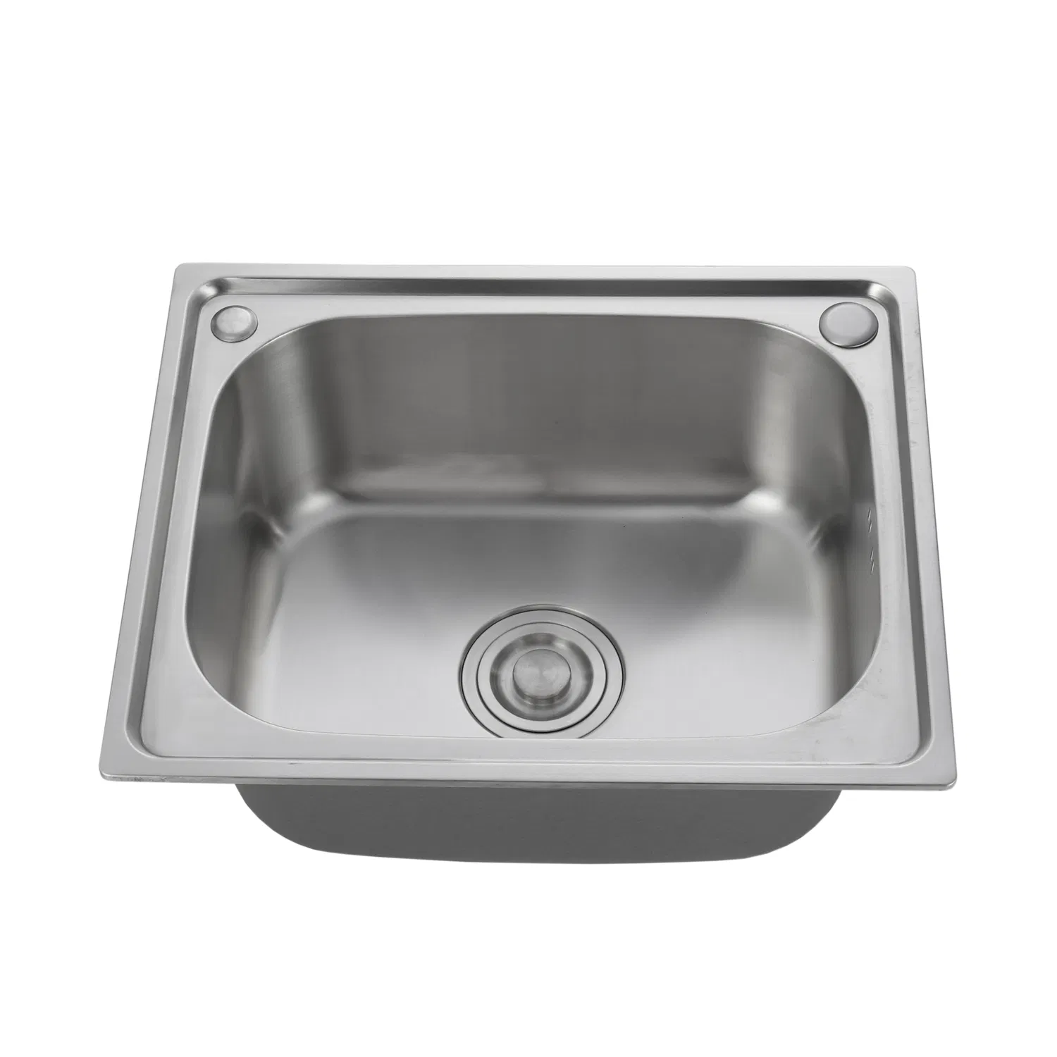 Kitchen Stainless Steel Six Angle Single Bowl Sink (6845L)