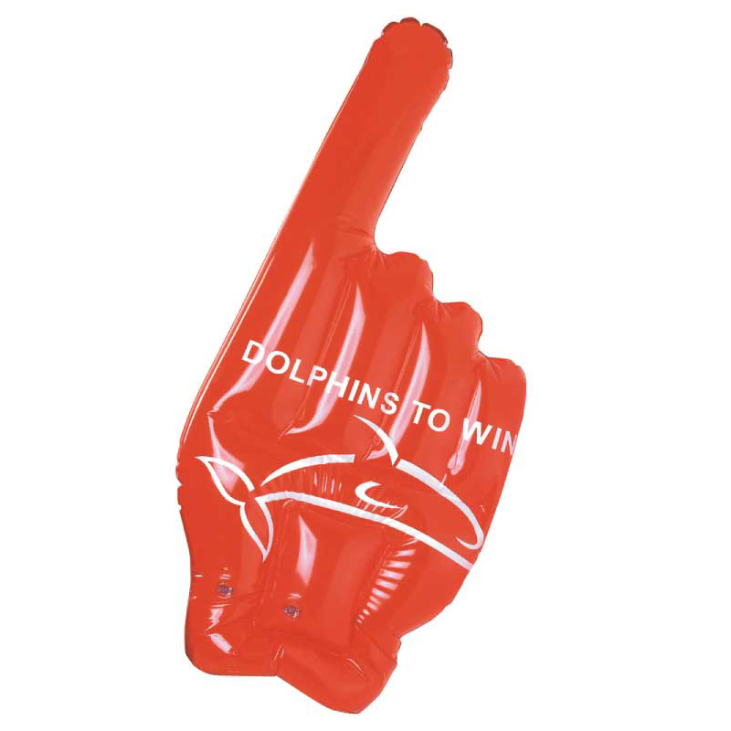 Inflatable Cheerleading Hand Prop for Sports Events and Promotions
