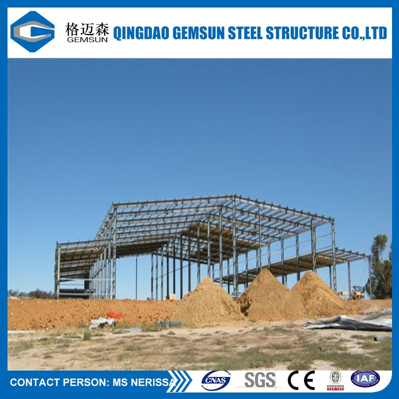 Building Material Welded H-Beam Insustrial Workshop