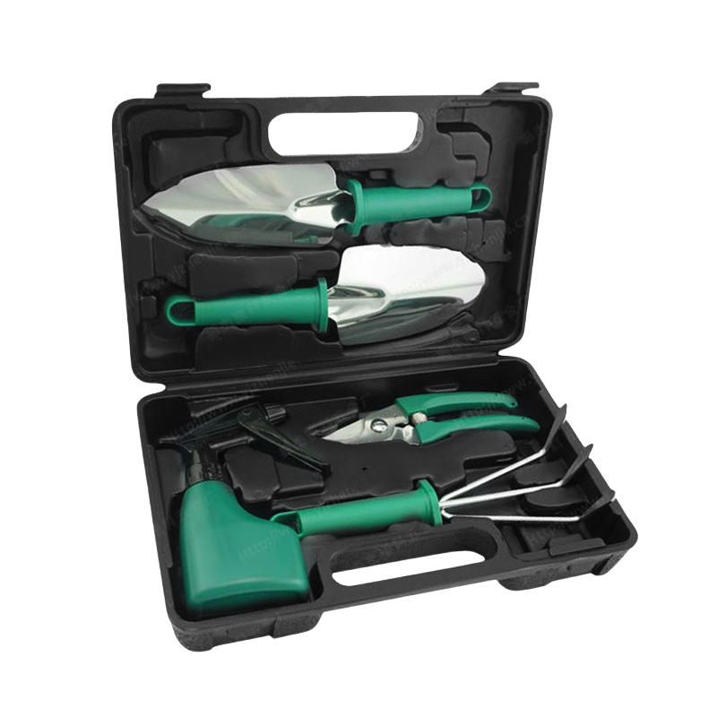 Набор садовых инструментов из нержавеющей стали, 5 предметов