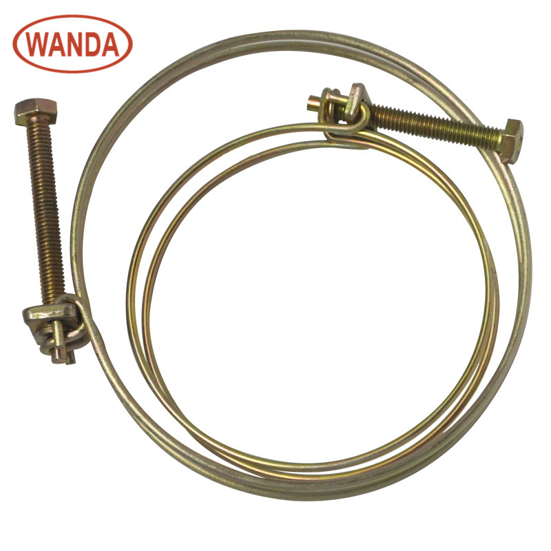 OEM Corrosion Proof Galvanized Steel Wire Rope Clamp for Chemical Plants