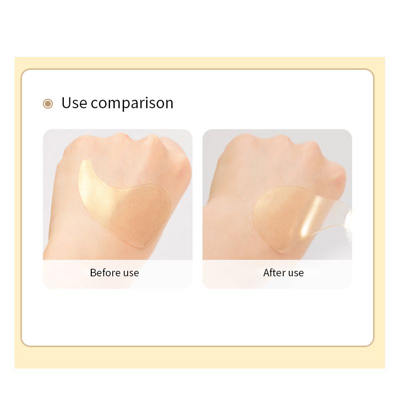 Day and Night Improve Sagging Wrinkles 24K Sheet Eye Mask Moisturize Skin Collagen Eye Mask