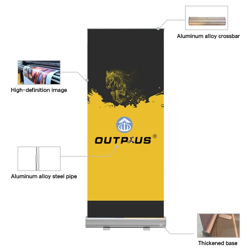 Retractable Roll up Banner Banner Custom Print Flex Advertising Banner