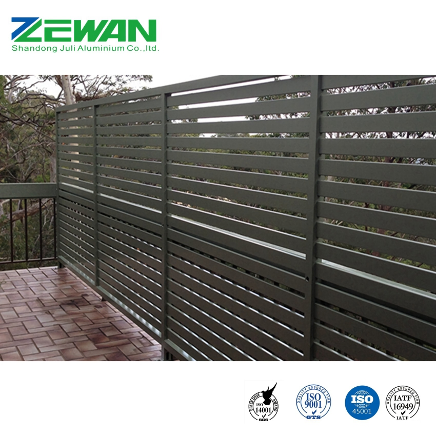 Aluminum Fencing Post Outdoor Garden Decorative Fence Panels Made in China