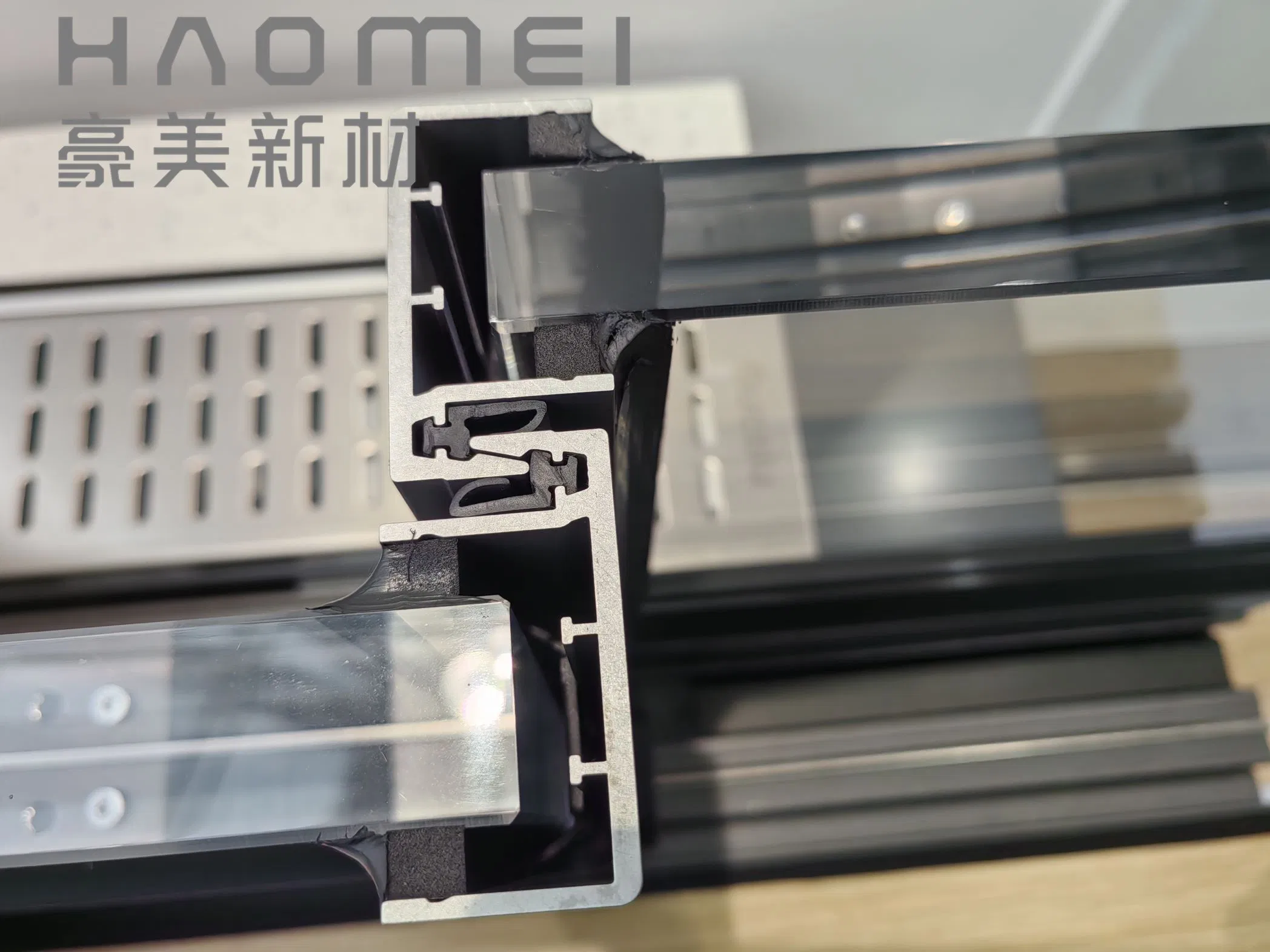 Modern Design of Curtain Wall Windows Decoration for Office Building