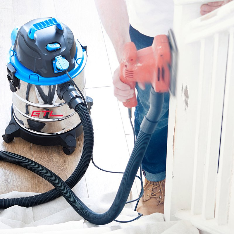 1000W Stainless Steel Tank Cleaning Machine Dry & Wet Vacuum Cleaner (VC020-15L)