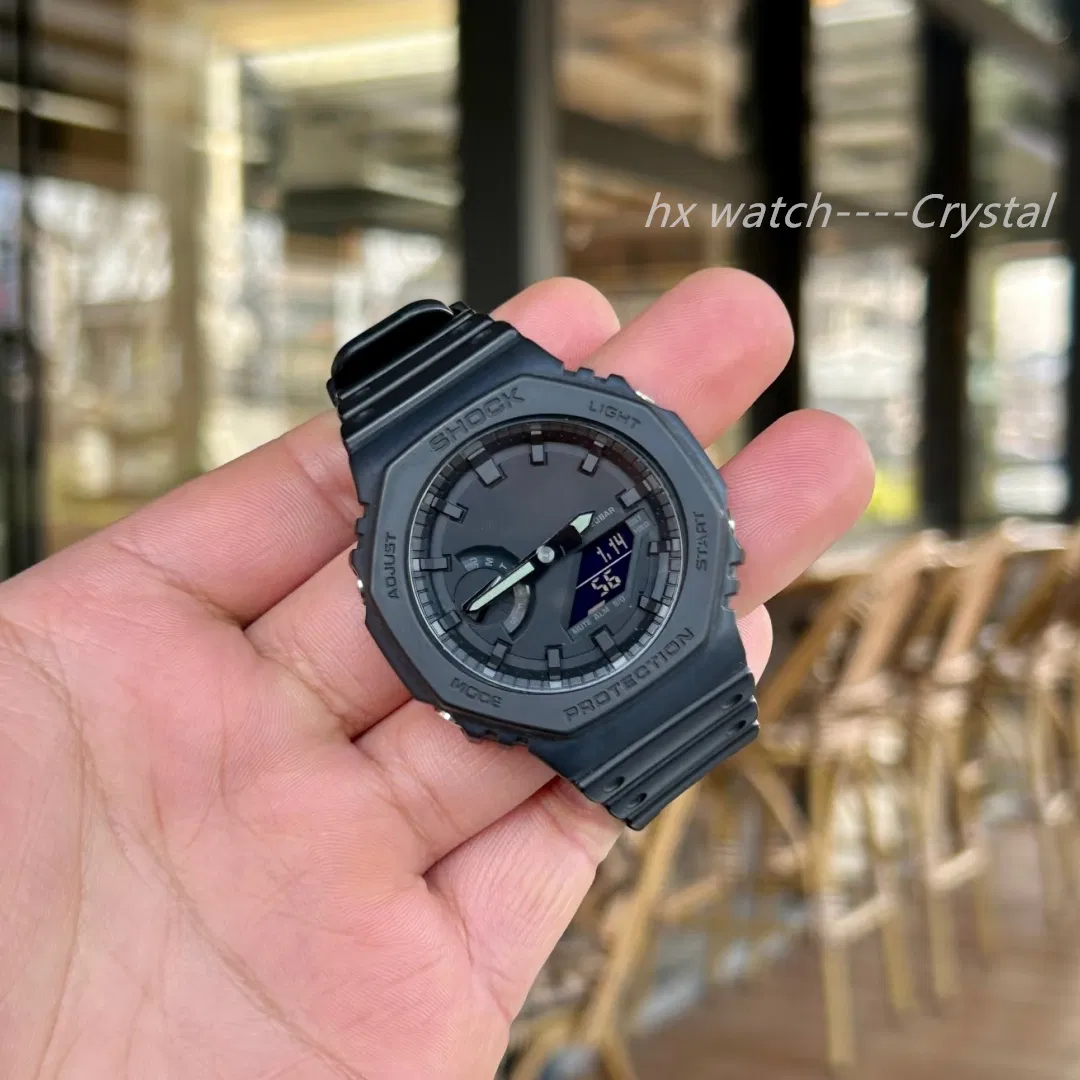 Hot Selling Brand Watch High Quality Shock Metal Strap for Christmas Gift