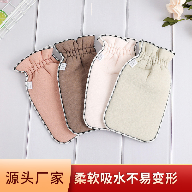 Lace Scrub Bath Towel Double-Sidedsoft and Skin-Friendly Bath Rub Back Towel