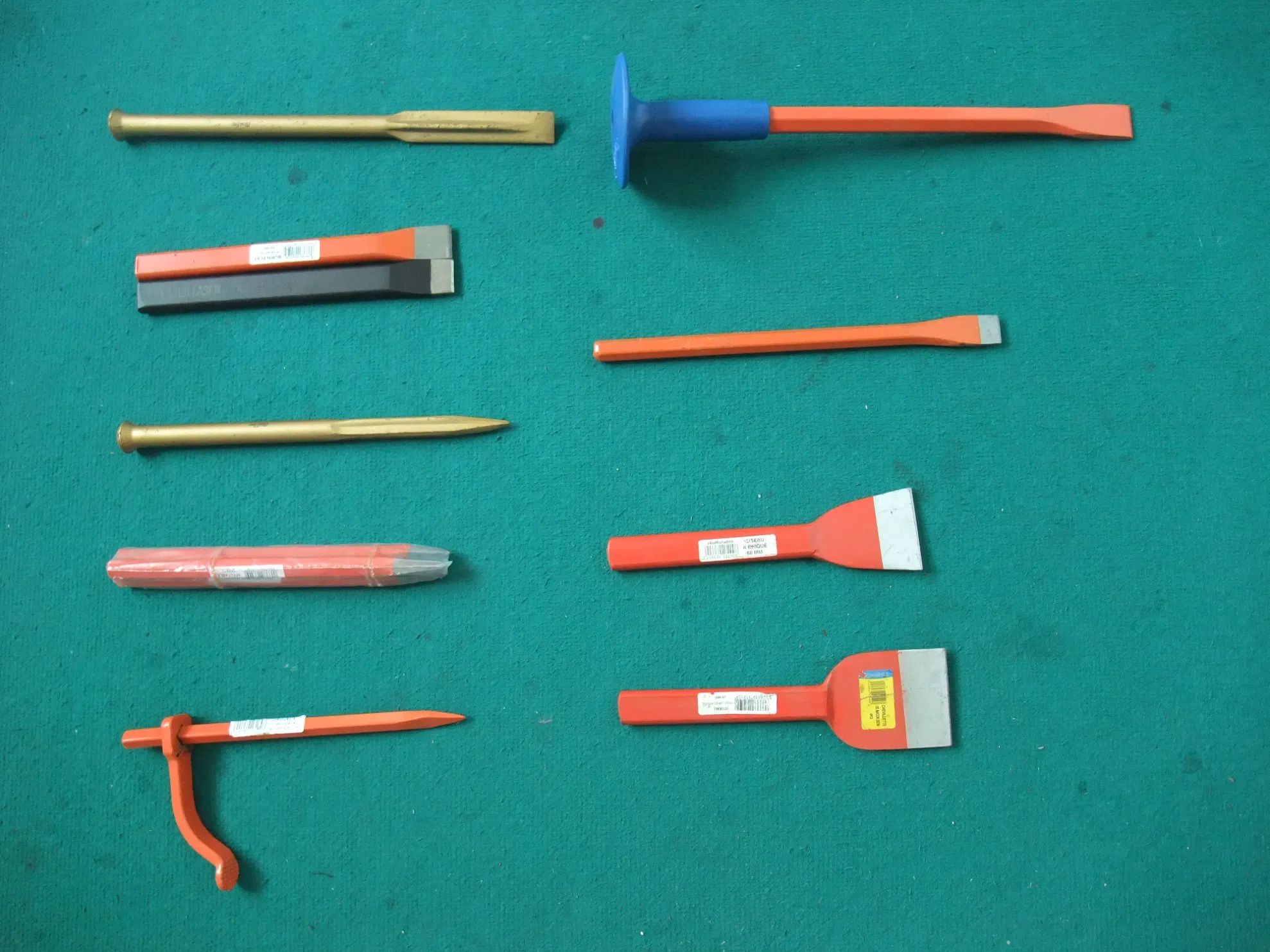 Набор монтажных ломов 4 шт. 150-500 мм в цветной коробке