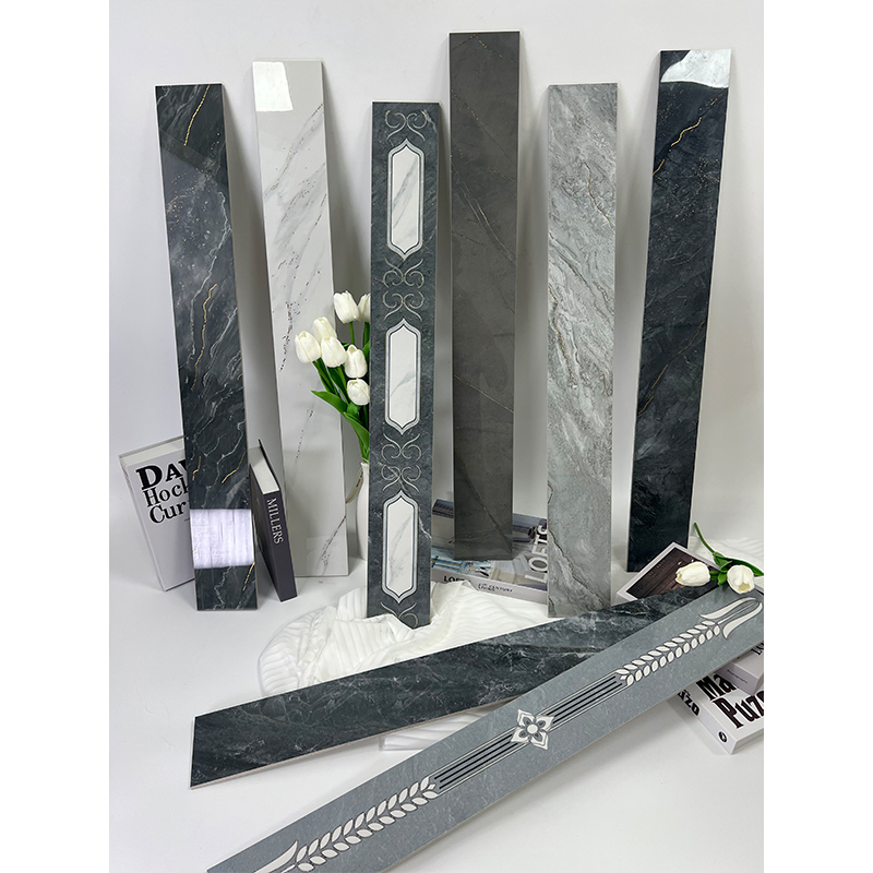 Luxurious Golden Edge Porcelain Skirting for Upscale Interiors