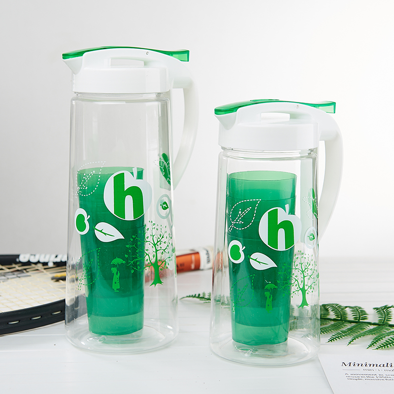 2L Custom Capacity Design BPA Free Big Capacity Water Jug with Handle (SHIKECORE)