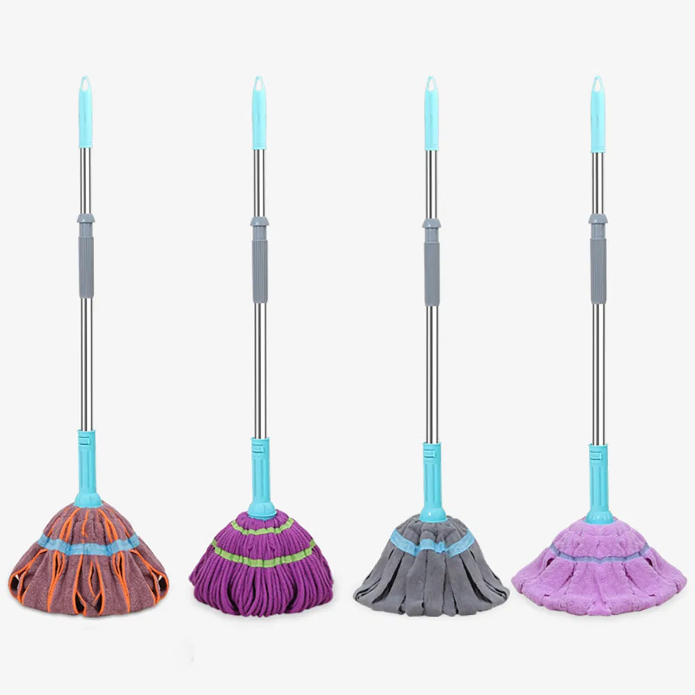 Retractable Twist Cloth Mop Wet and Dry Use House Cleaning Mop Esg29165